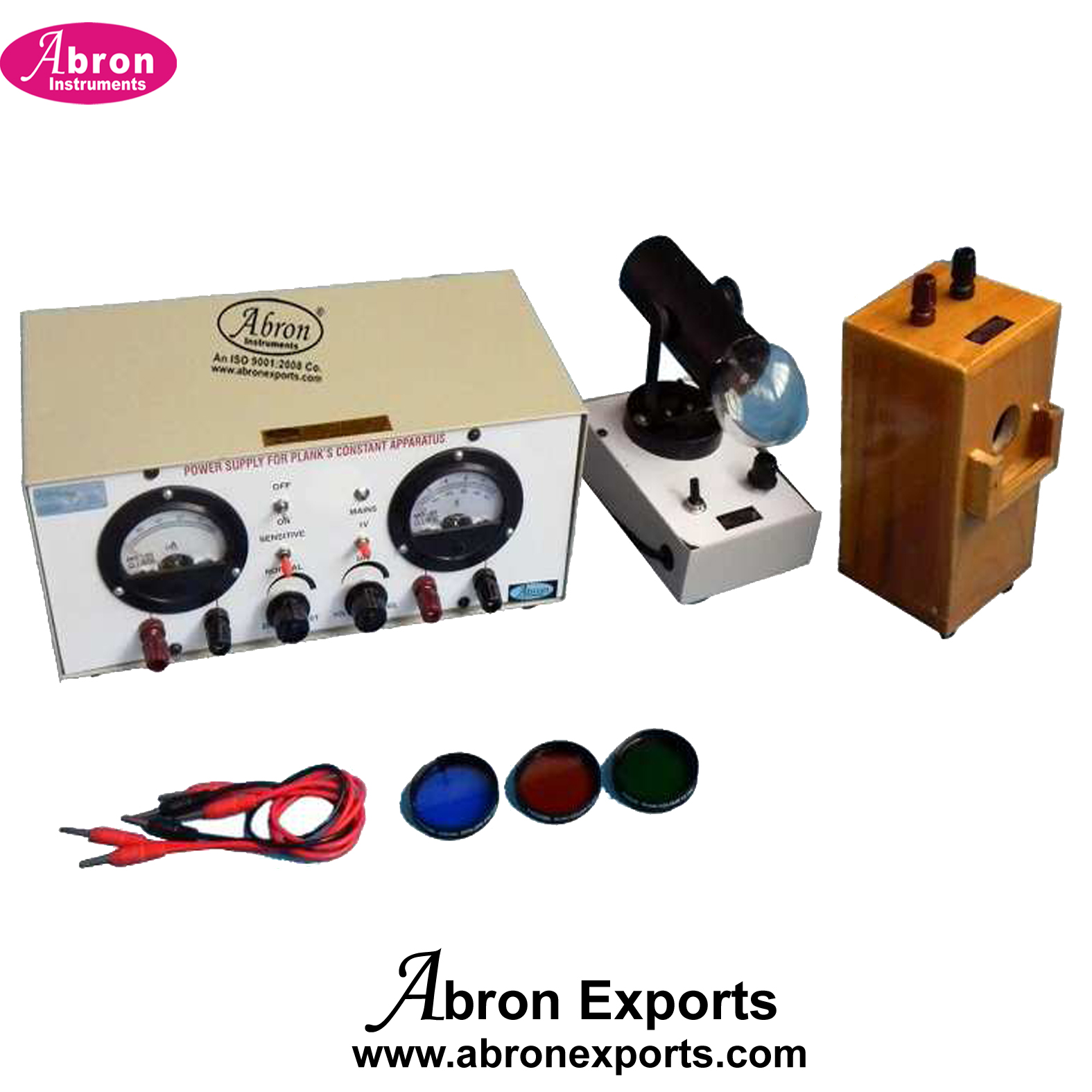 Planks Constant Apparatus Using Photo Cell Tube with Power Supply For Tube Three Filters With Lamp House Variable Filters AE-1372GA